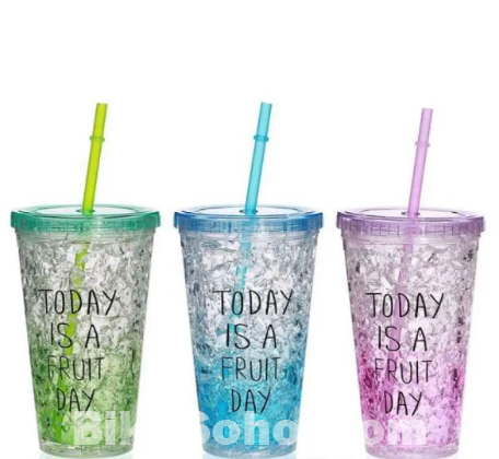 Water & Juice Pots Ice Straw Cup for Fruit Juice